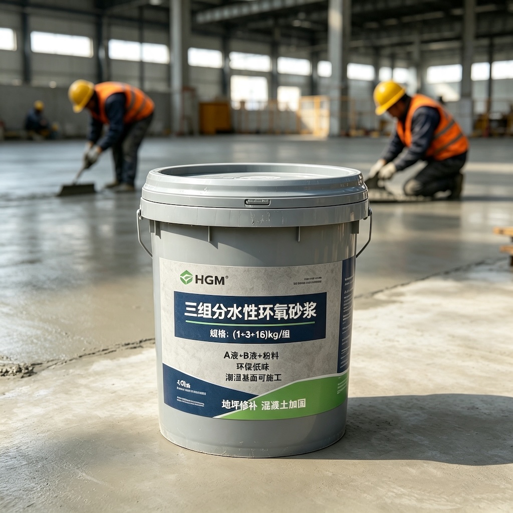 端州三组份水性环氧砂浆